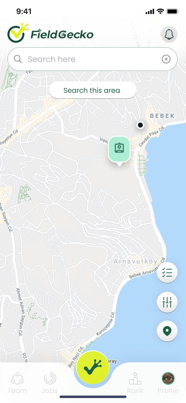 FieldGecko mobile app